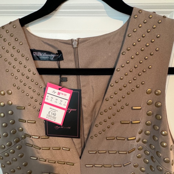 Celeb boutique. Now House of CB studded dress. - Picture 4 of 4